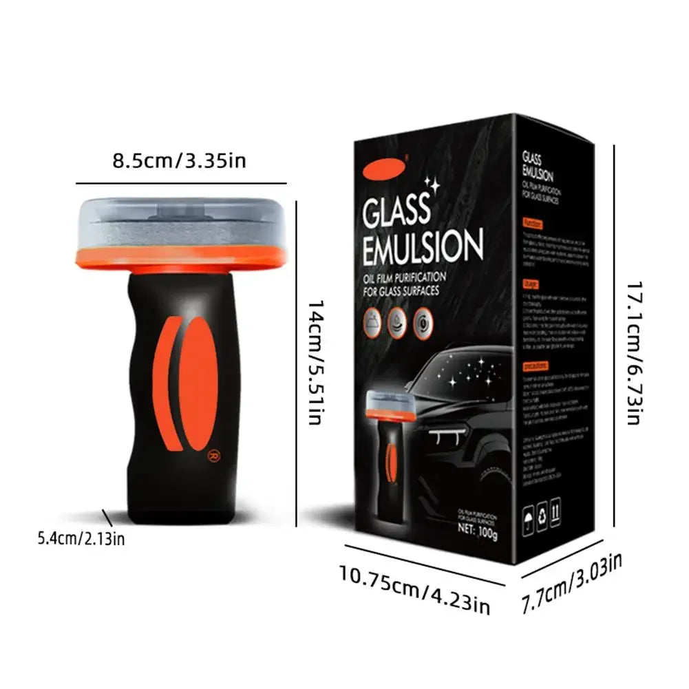 100g Car Windshield Glass Water Rain Repellent Auto Cleaner Anti Fog Oil Film Premium Automotive Accessory