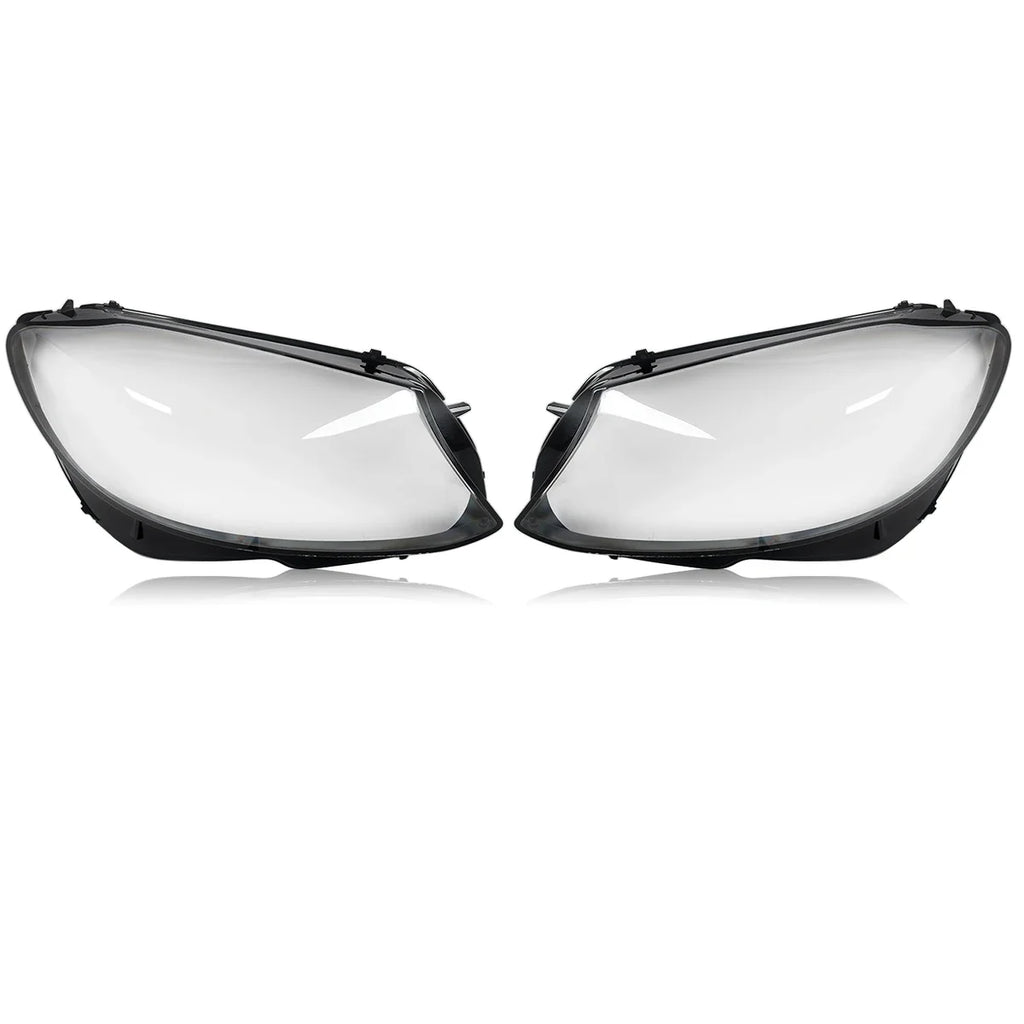 MAGICKIT Left & Right Side Headlight Cover Lens Cover For Mercedes-Benz C-Class W205 2019-2020 Car Accessories Polycarbonate