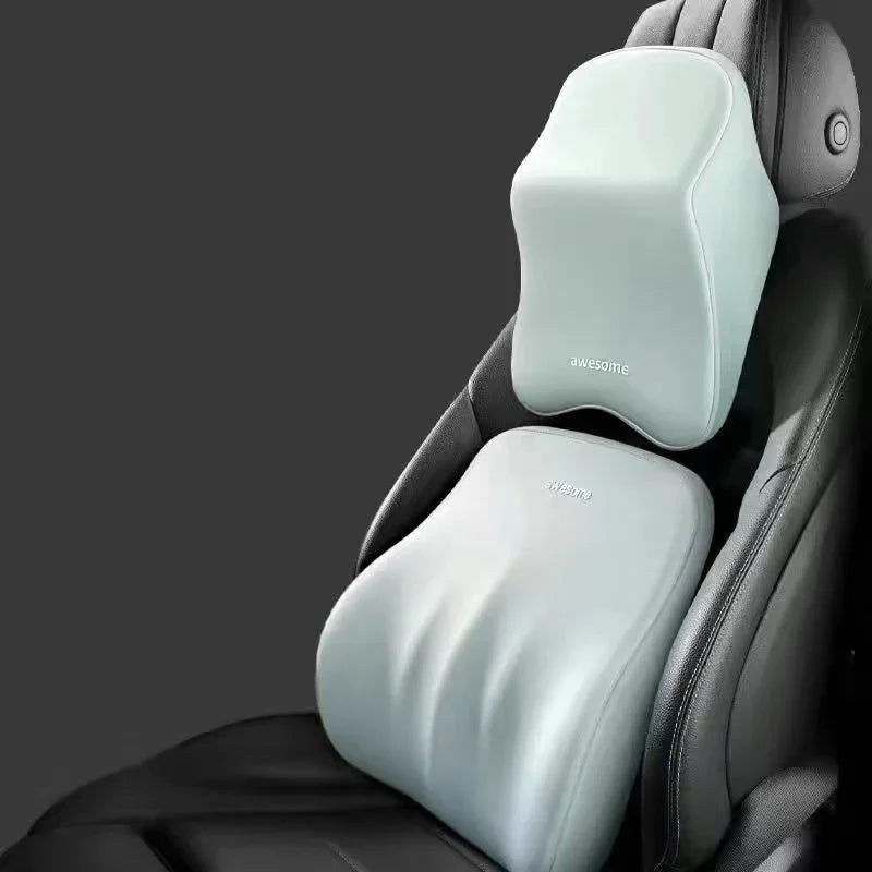 Car headrest neck pillow lumbar support mounted Interior Protector Auto Vehicle