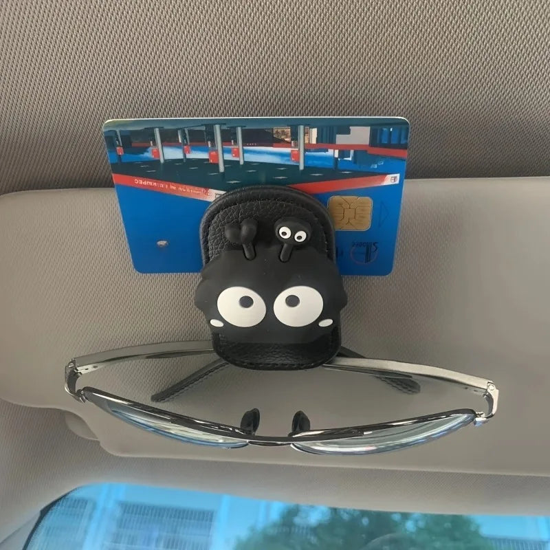 Car Glasses Clip Visor Storage Rack Multifunctional Creative Magnetic SUV Truck