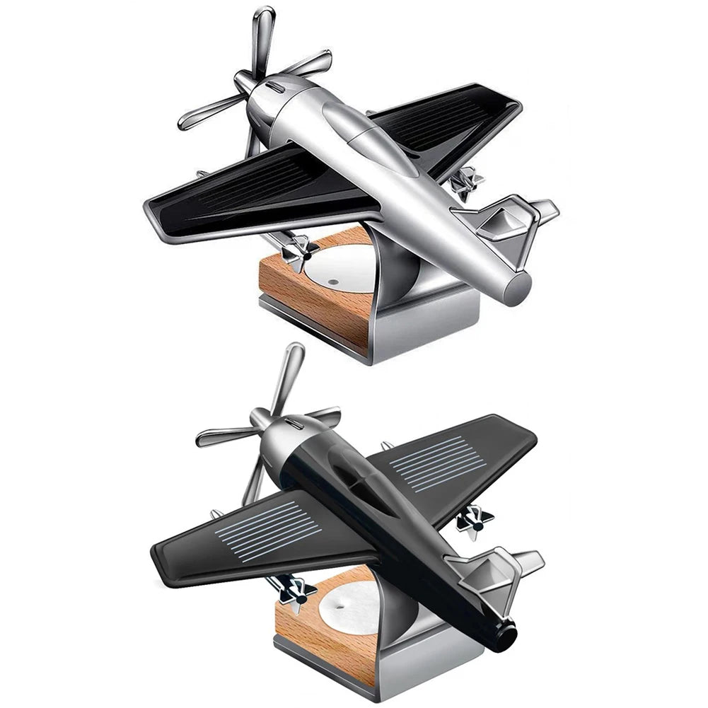 Car interior accessories solar airplane model center console decoration air SUV