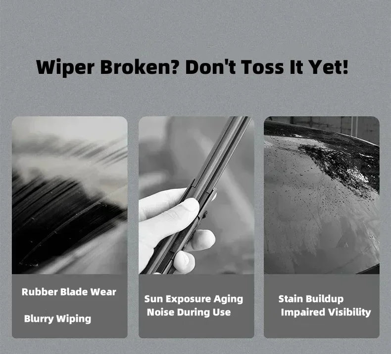 Car Wiper Repairer Rain Wing Windshield Tool Universal Refurbish Auto Blade Premium Automotive Accessory