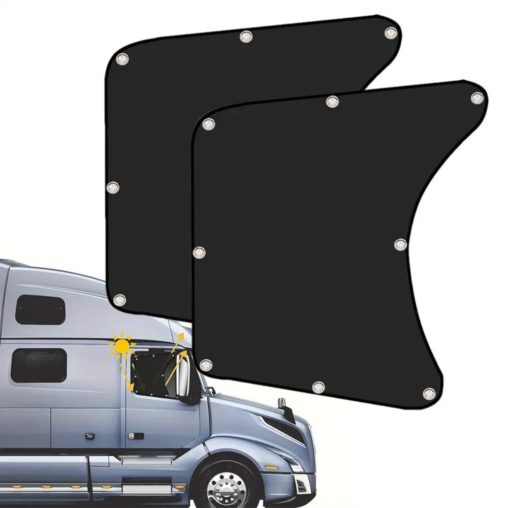 Semi Window Shade Side Window Sun Shade Protective Truck Sun Shade Block Sun