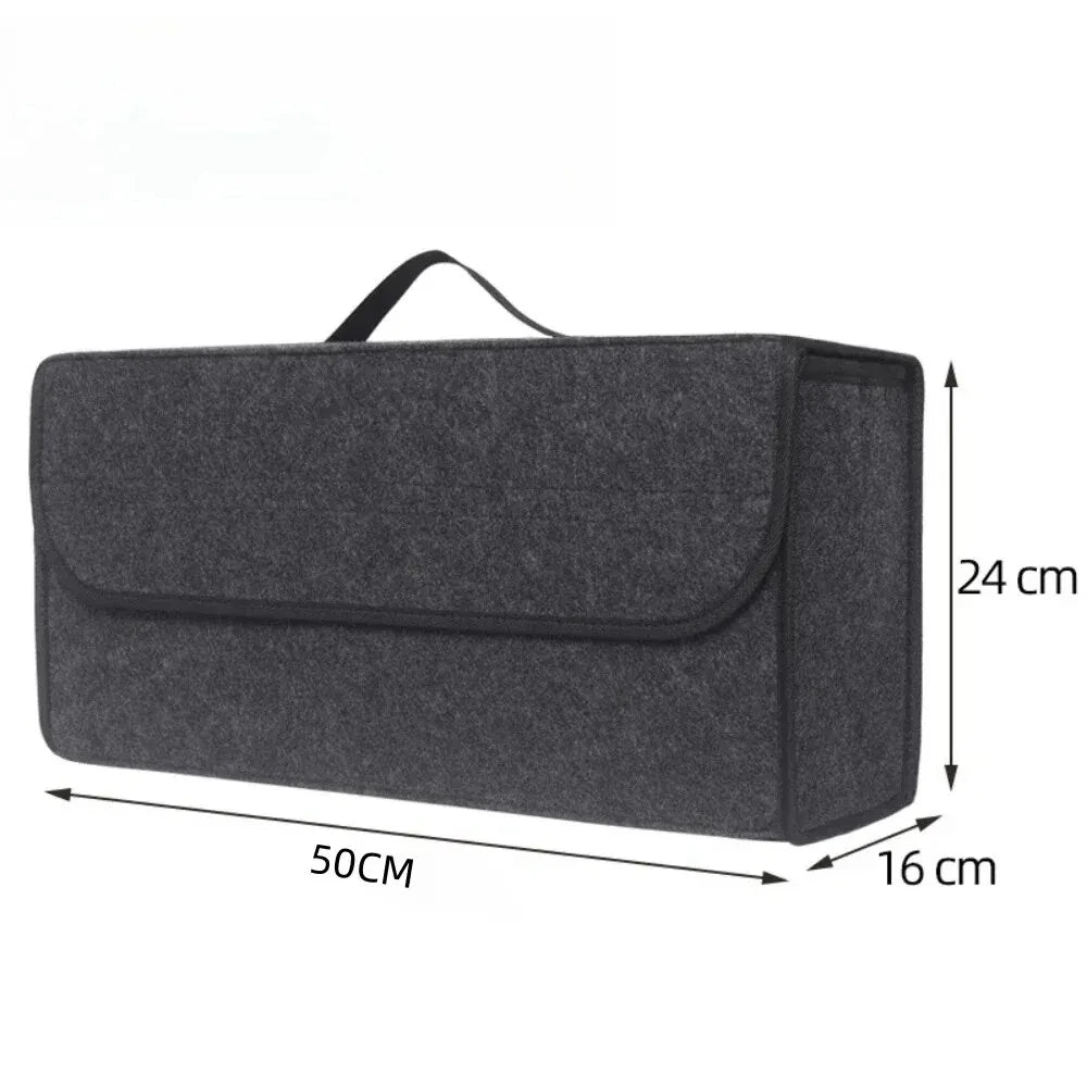 1Pack Car Trunk Organizer Foldable ergonomic handle for SUVs/sedans/trucks SUV