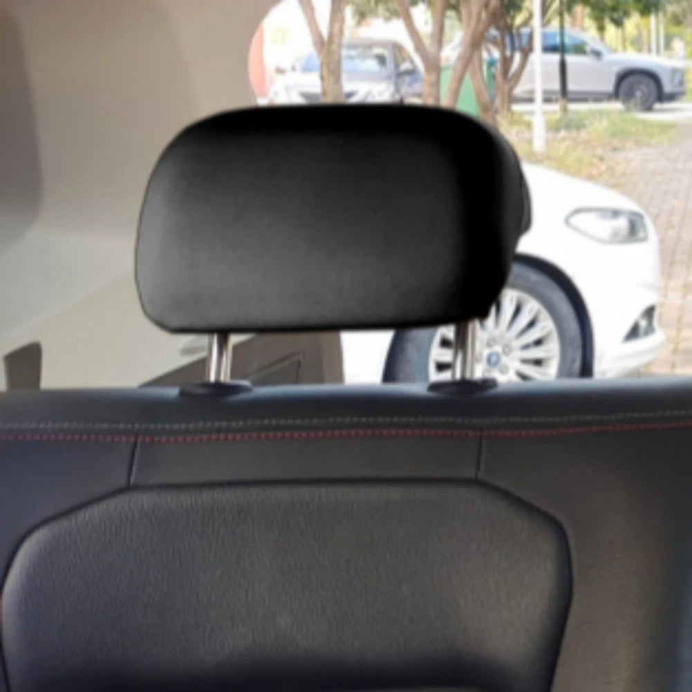 High Quality Headrest Cover 20cm X 22cm Dirt Resistant Full Coverage Grey