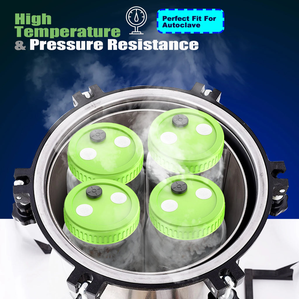 Liquid Culture Lids Autoclavable 86mm Premium Quality Replacement Accessory