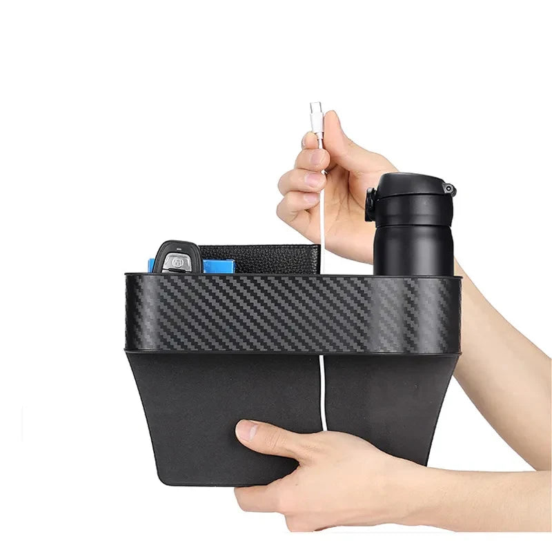 Car Seat Crevice Gaps Storage Box Organizer Gap Slit Filler Holder Interior