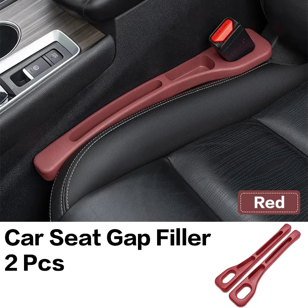 2PCS Car Seat Gap Filler Between Seats Console Organizer Crevice Storage