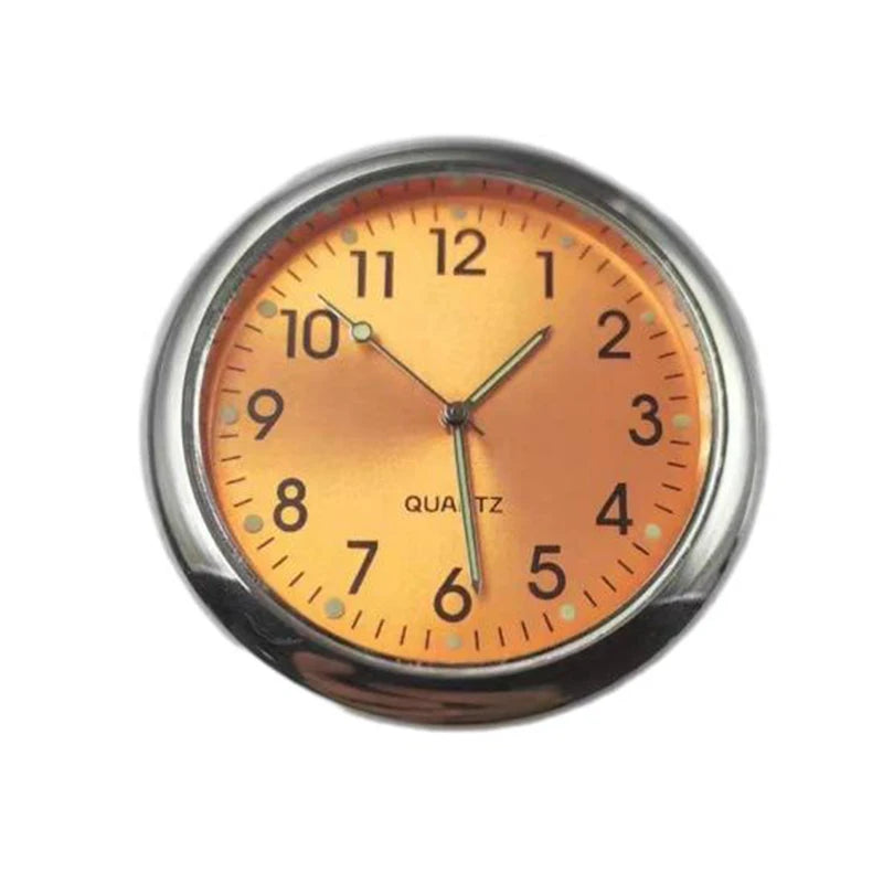 Automobile Clock Dashboard Car Interior Decor Portable Mini Decoration Luminous Premium Automotive Accessory