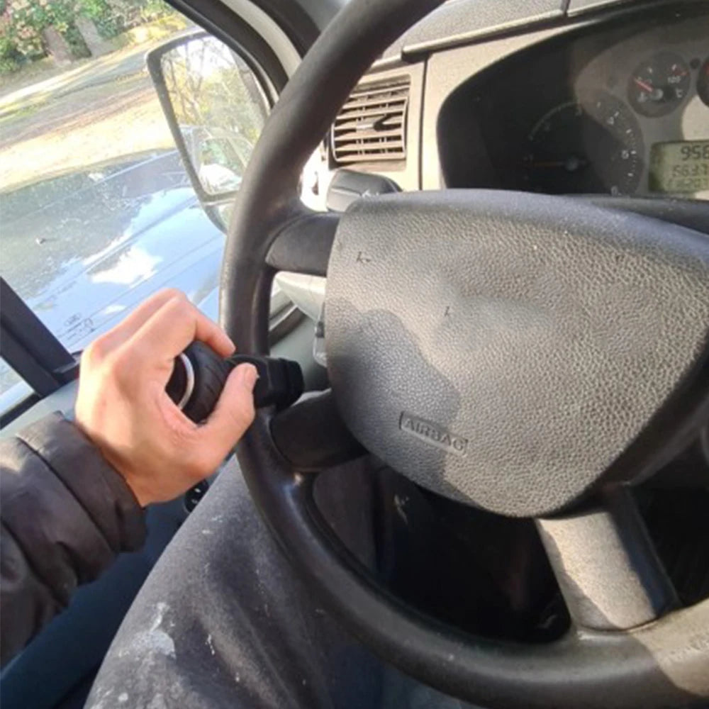 Car Steering Wheel Booster Spinner Knob Labor Saving Truck Tractor Forklift 360