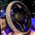Crystal Steering Wheel Cover Bling Diamond Car Steering Wheel Cover