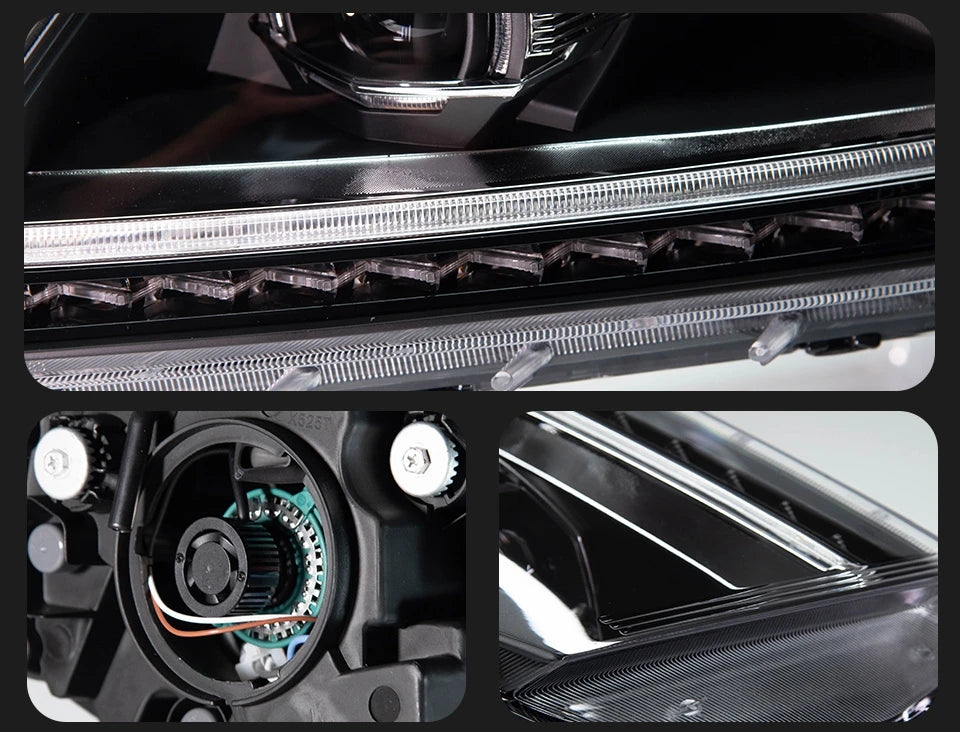 AKD Car Lights for VW Passat B7 LED Headlight Projector Lens 2012-2015 Magotan Dynamic Signal DRL Head Lamp Auto Accessories
