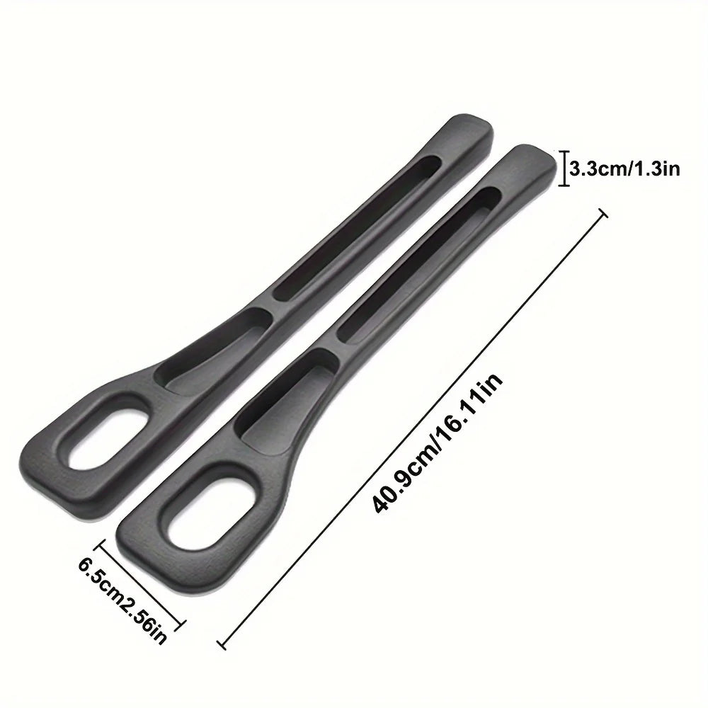 Lot of 2 Car Seat Gap Filler Organizer Pu Waterproof Plug Strip with 2 Interior