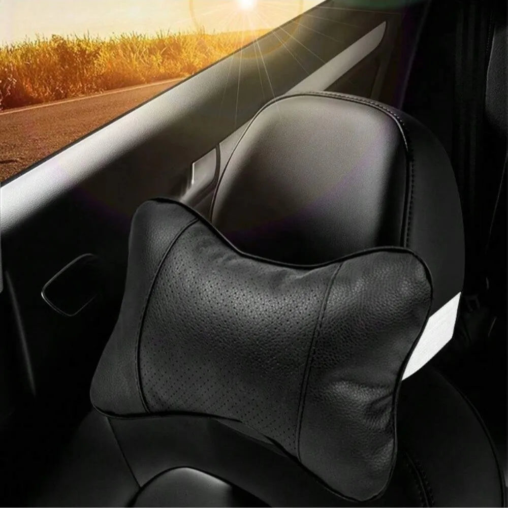 Car Seat Headrest with Breathable Mesh Auto Safety Head and Neck Rest Relax