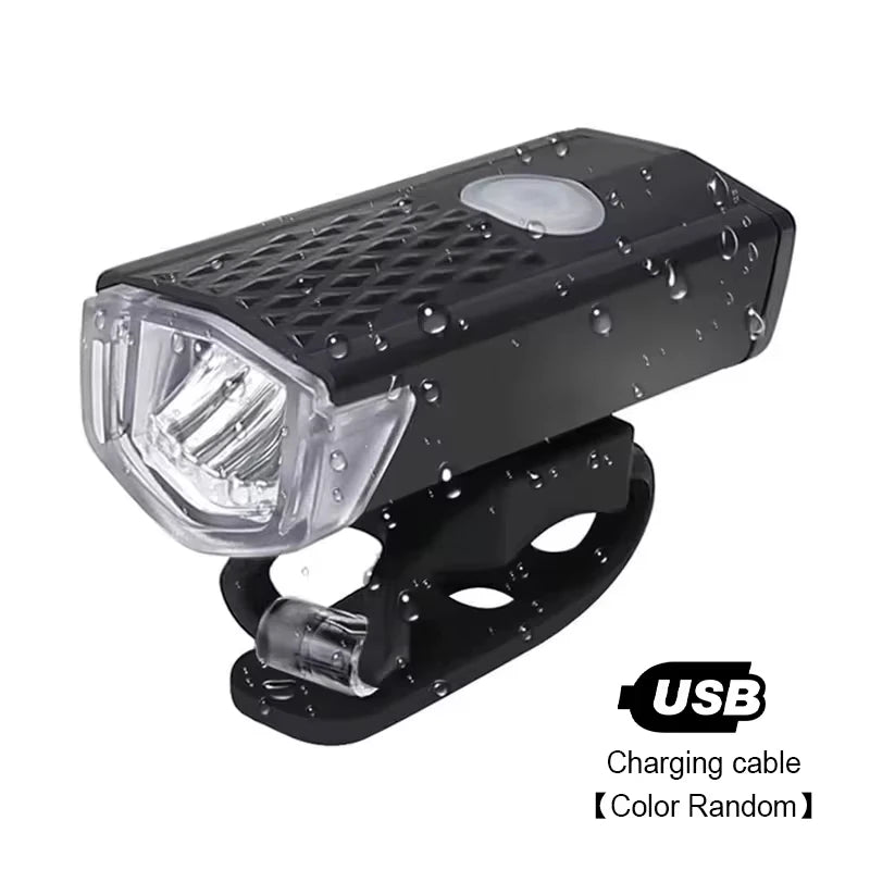 Ourdoor Bicycle Front Light Bright Bike Led Flashlight Bicycle Lantern USB Rechargeable MTB Bike Rear Lamp For Cycling Headlight