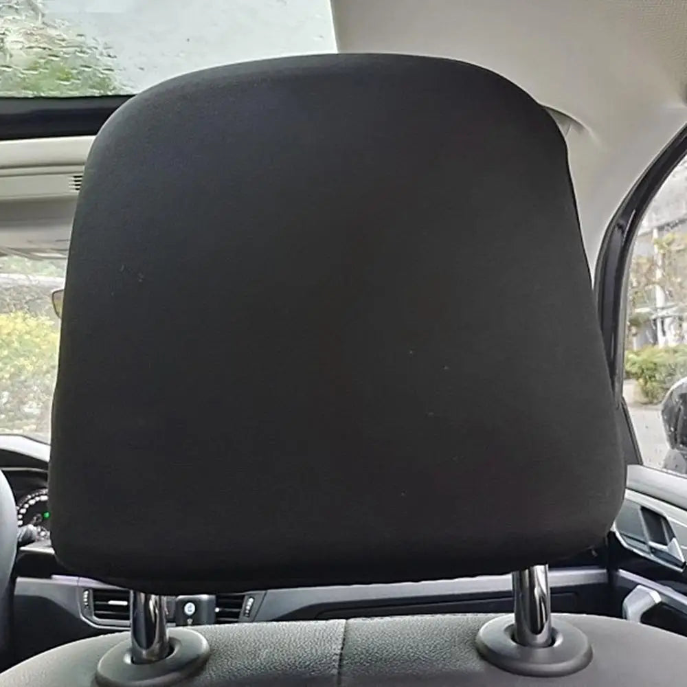Headrest Cover For Car Full Coverage Dustproof Front Seat Head Rests Interior
