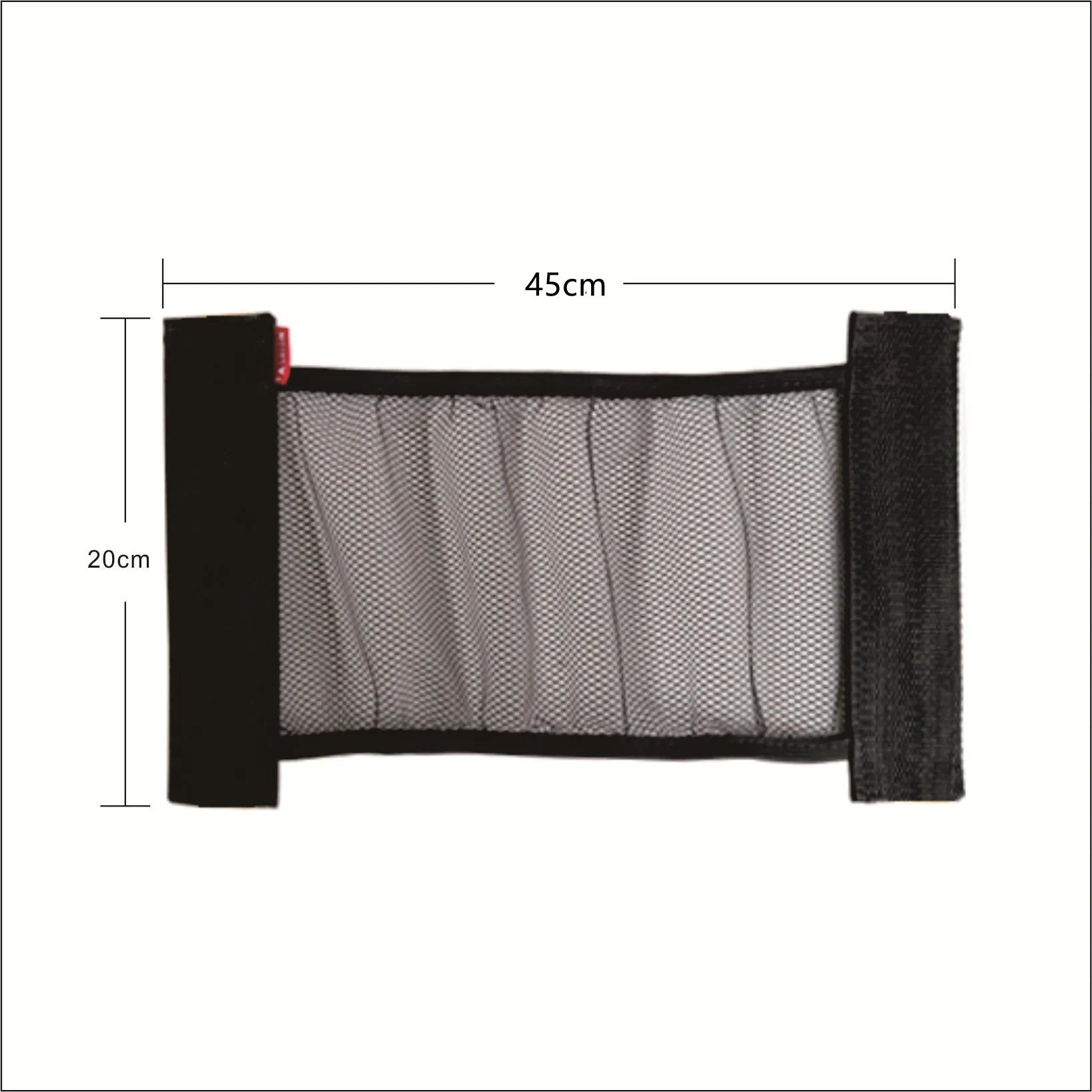 Car Back Rear Seat Storage Net Elastic String Universal Mesh Bag Interior
