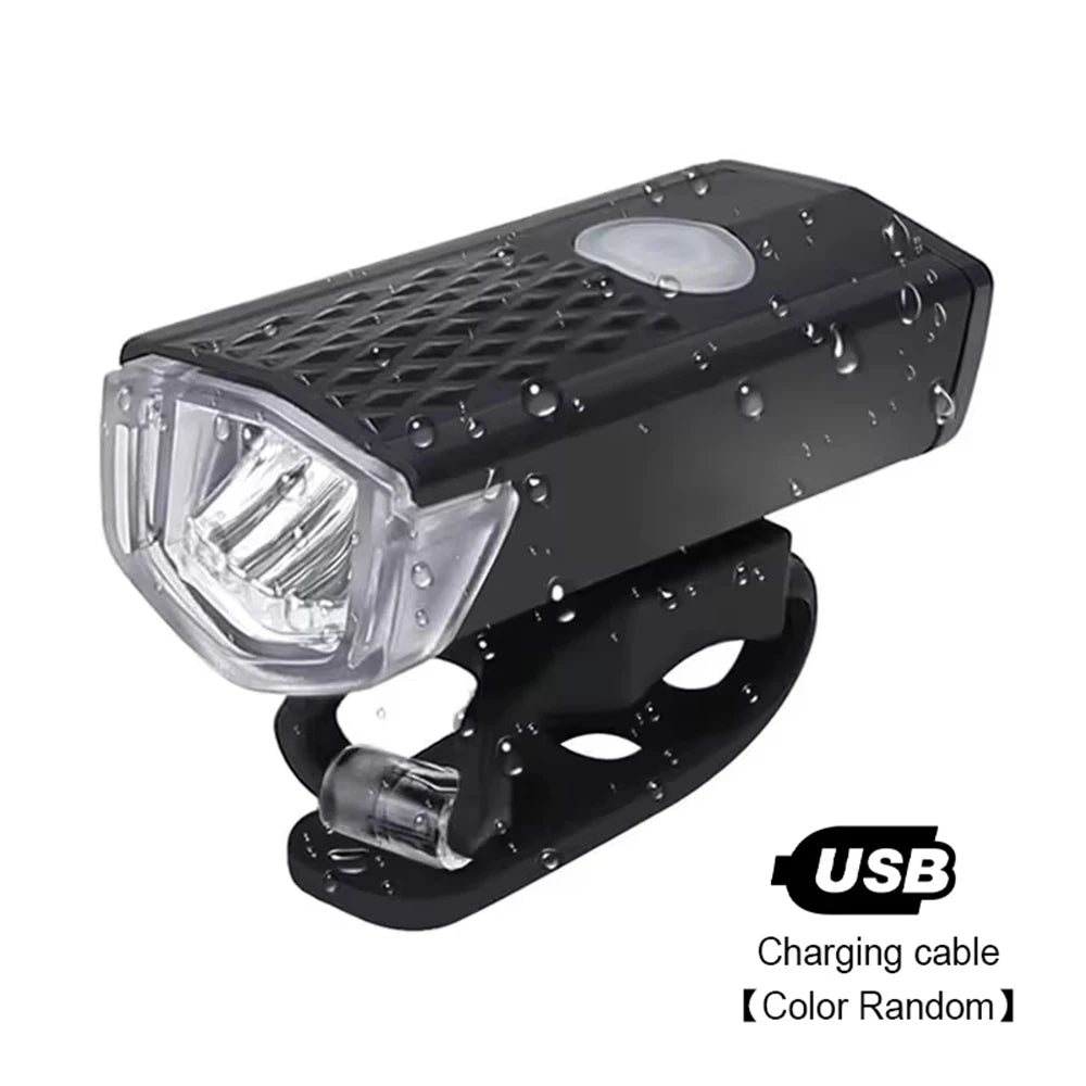 Ourdoor Bicycle Front Light Bright Bike Led Flashlight Bicycle Lantern USB Rechargeable MTB Bike Rear Lamp For Cycling Headlight