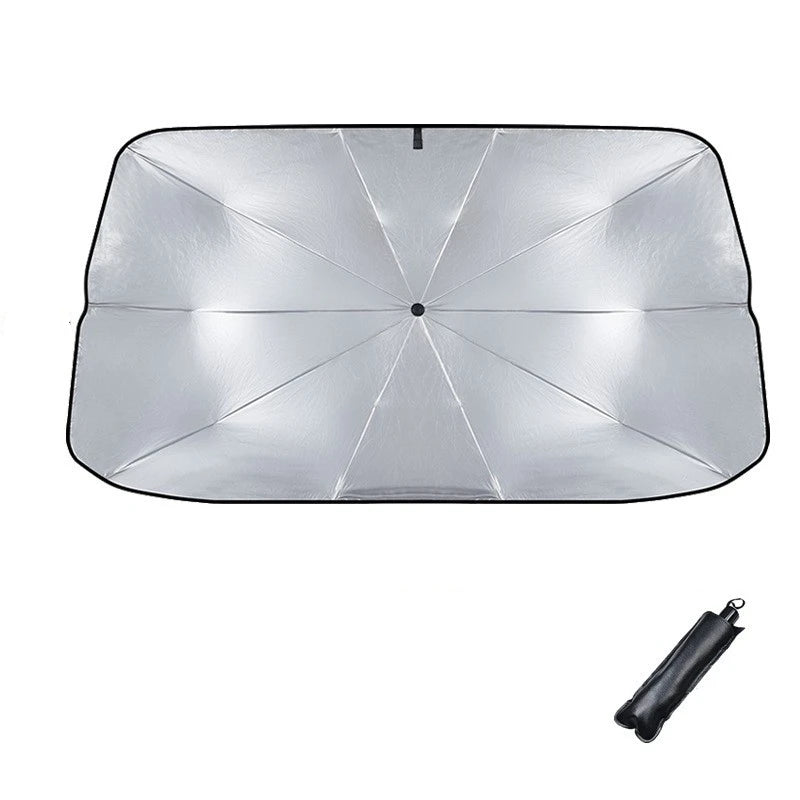 car sunshade car sunshade retractable sunscreen heat insulation front windshield