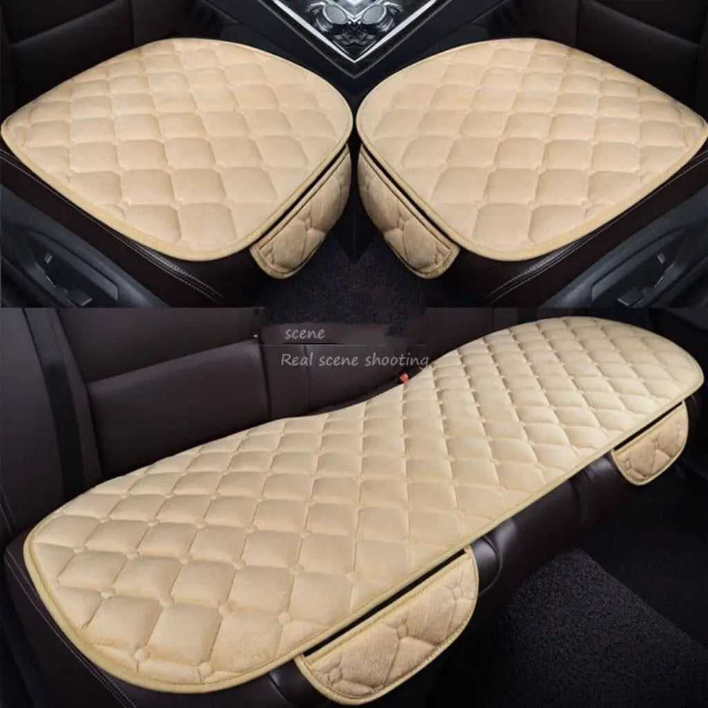 Car Seat Cover Protector Universal Winter Warm Auto Cushion Rear Interior