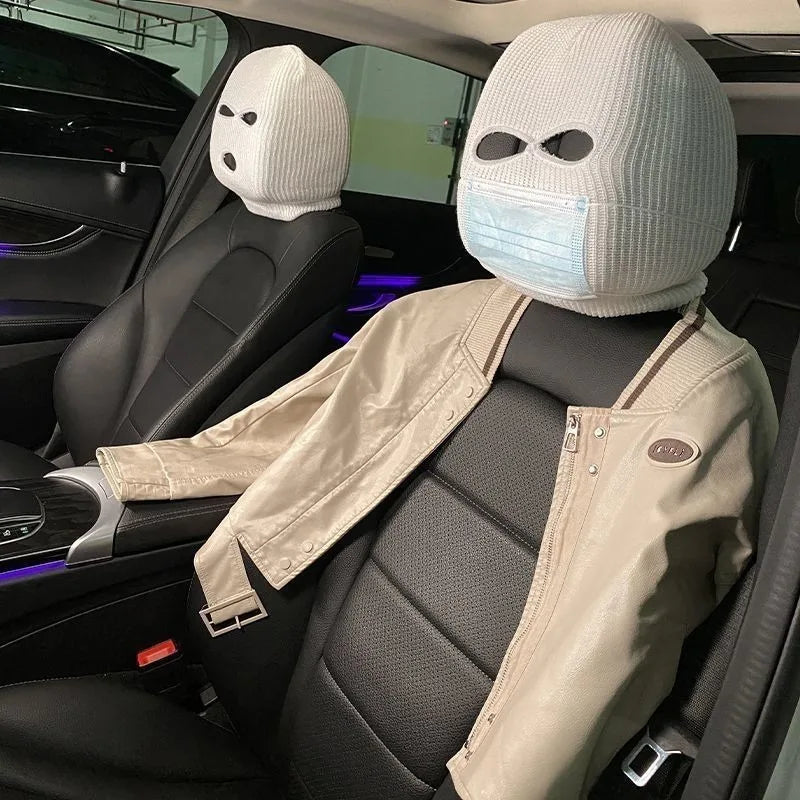 1/2pcs General Motors Headrest Seat Cover Interior Protector Auto Vehicle