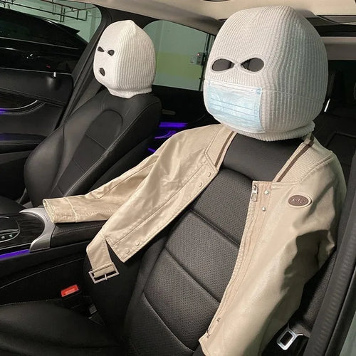 1/2pcs General Motors Headrest Seat Cover Interior Protector Auto Vehicle