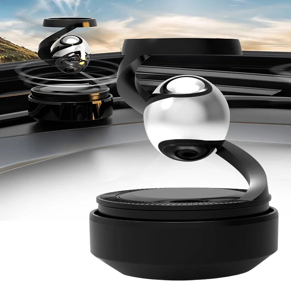 Starry Sky Solar-Powered Car Air Freshener Long-Lasting Fragrance Stylish SUV