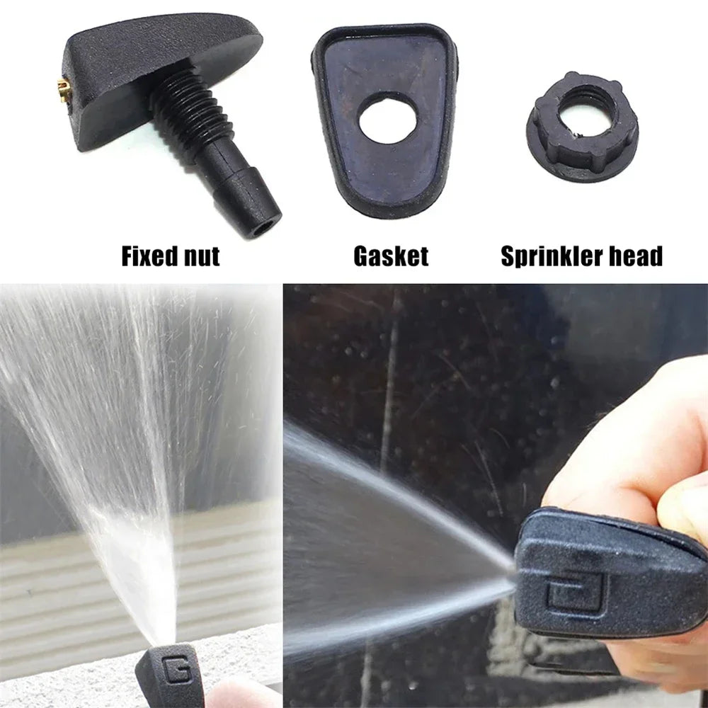Universal Windshield Washer Jet Kit Adjustable Sprayer for Efficient Front Premium Automotive Accessory