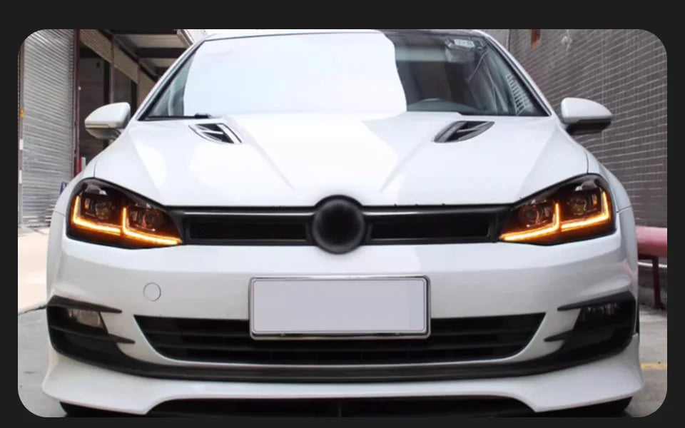 Headlights For VW Golf 7 MK7 Gti LED 2013-2017 Golf 7 Head Lamp Car Styling DRL Signal Projector Lens Auto Accessories Front