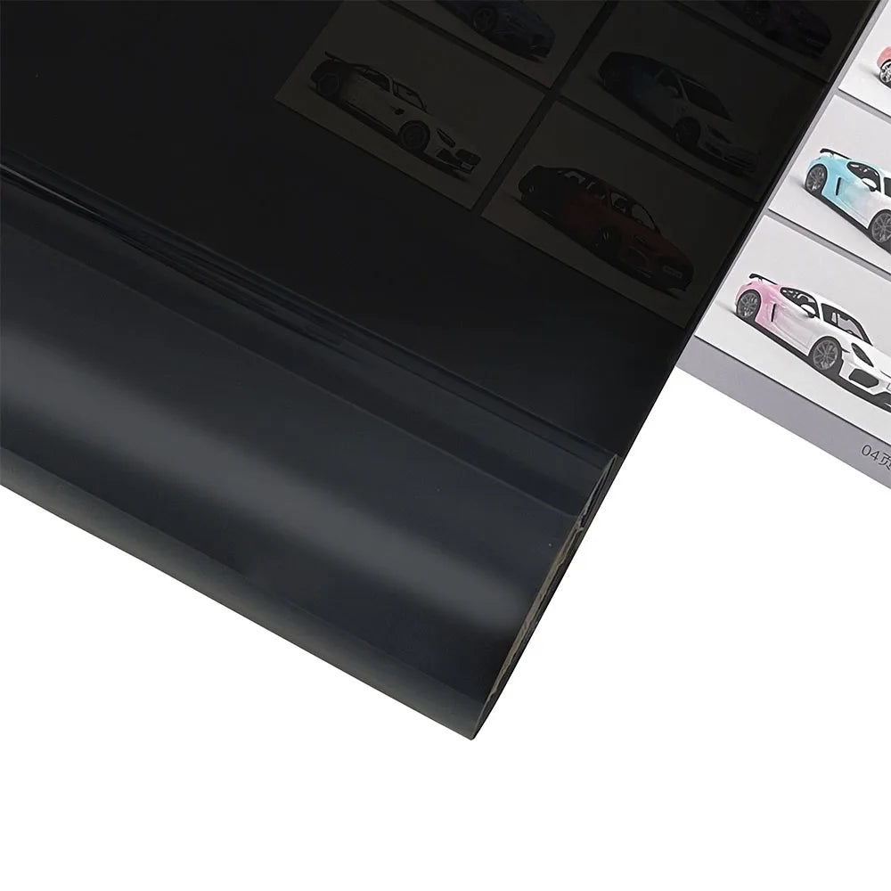 30*200cm Car Headlight Tint Fog Light Taillight Waterproof Stickers Auto Fog Light Taillight Smoke Black Tailing Lamp Stickers