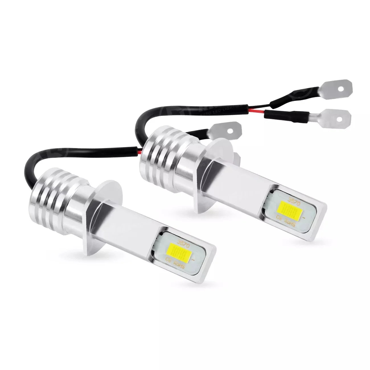 2PCS H4 H7 H11 LED Fog & Headlight Bulbs, 20000LM 6000K 12V, Compatible with H8 H9 H1 H3 9005 HB3 9006 HB4 for Driving Lamps