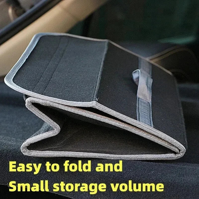 Car Trunk soft Organizer Felt Storage Box Accessories Large Anti Slip SUV Truck