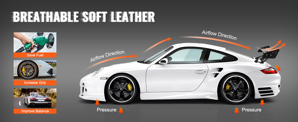 SucceBuy GT Wing Car Spoiler US Shipping Universal Spoiler with Double Deck Car